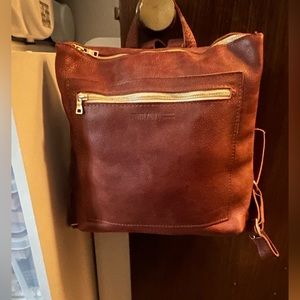Portland Leather Goods Backpack Tote